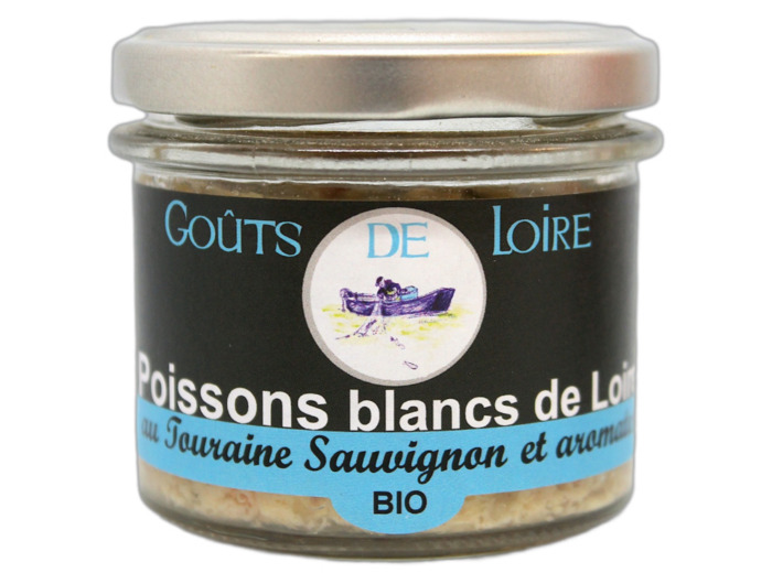 Rillettes de poissons blancs au Touraine Sauvignon et aromates