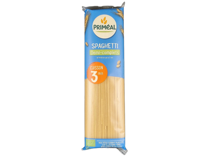 Spaghetti Demi-Complets 500g Bio