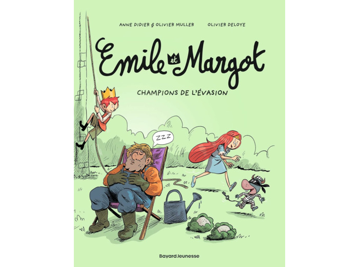 EMILE ET MARGOT, TOME 12 - CHAMPIONS DE L'EVASION