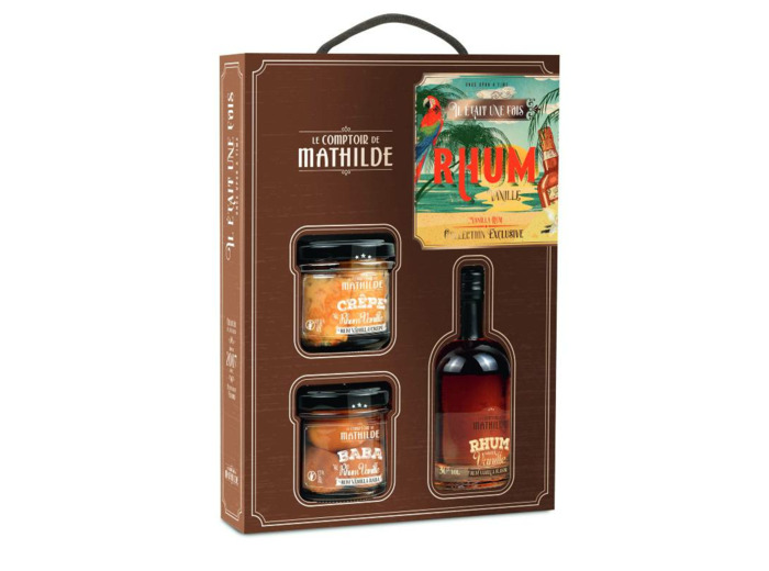 Coffret "Il était une fois Rhum Vanille"