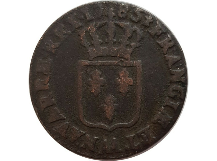 LOUIS XVI (1774-1792) 1 SOL 1785 AA (Metz) TB+