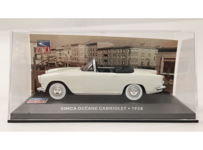 SIMCA OCEANE CABRIOLET 1958 1/43 BOITE D'ORIGINE