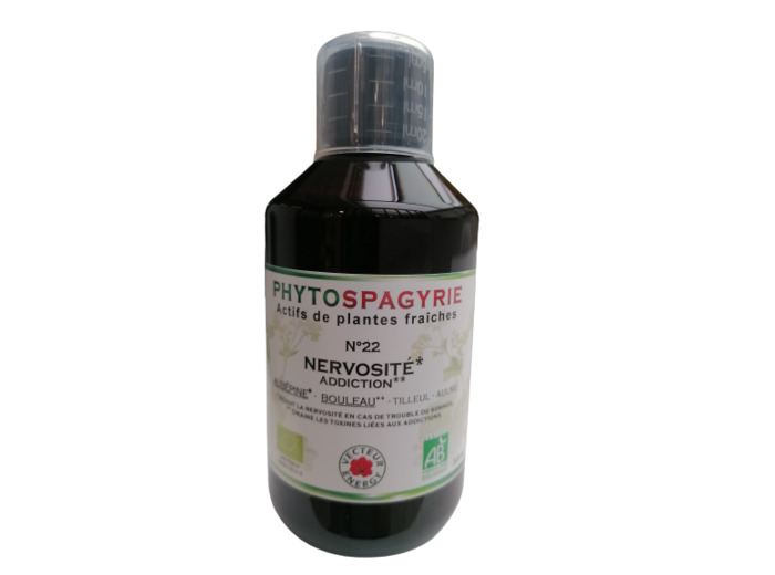 Phytospagyrie n°22 Nervosité-300ml-Vecteur Energy