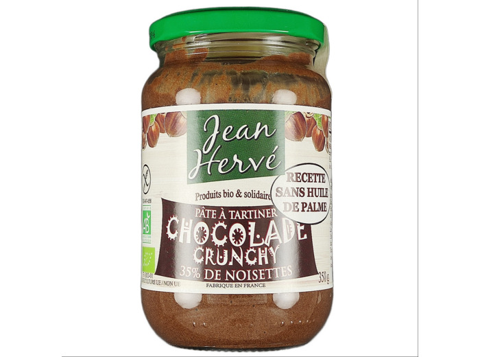 Pâte à Tartiner Chocolade Crunchy 350g Bio