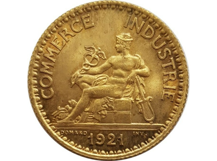 FRANCE 1 FRANC CHAMBRES DE COMMERCE 1921 SUP N2