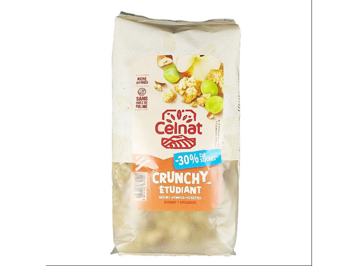 Crunchy Etudiant 400g Bio