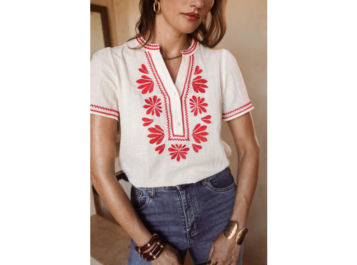 IN APRIL 1986 BLOUSE BRODEE