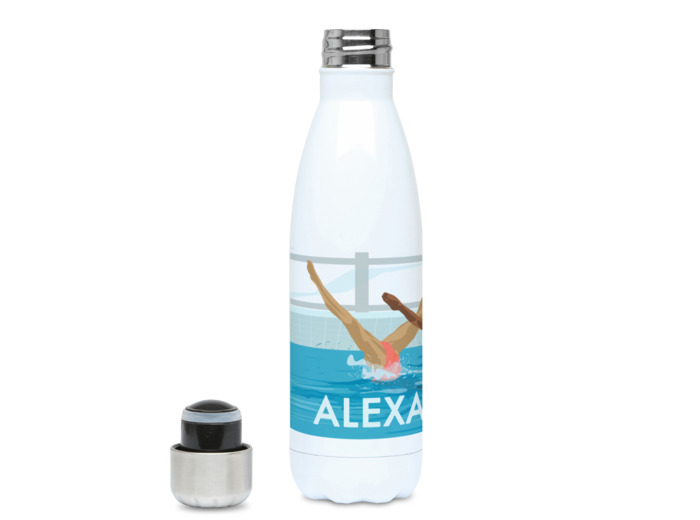 Gourde isotherme Natation Synchronisée "Le duo" - Personnalisable