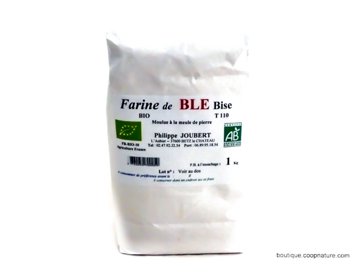 Farine de Blé T110 Bise Bio 1kg