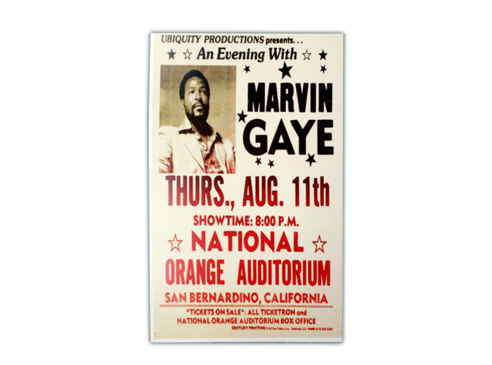 Affiche Marvin Gaye