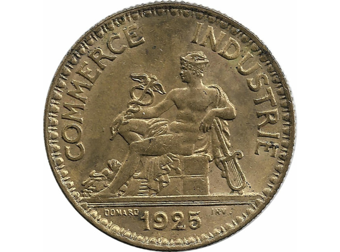 FRANCE 2 FRANCS DOMARD 1925 SUP