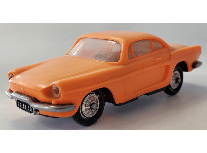 RENAULT FLORIDE ORANGE SERVO DIRECTION NOREV PLASTIQUE 1/43 SANS BOITE