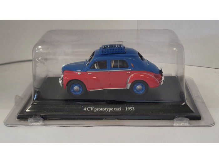 RENAULT 4 CV PROTOTYPE TAXI 1953 1/43