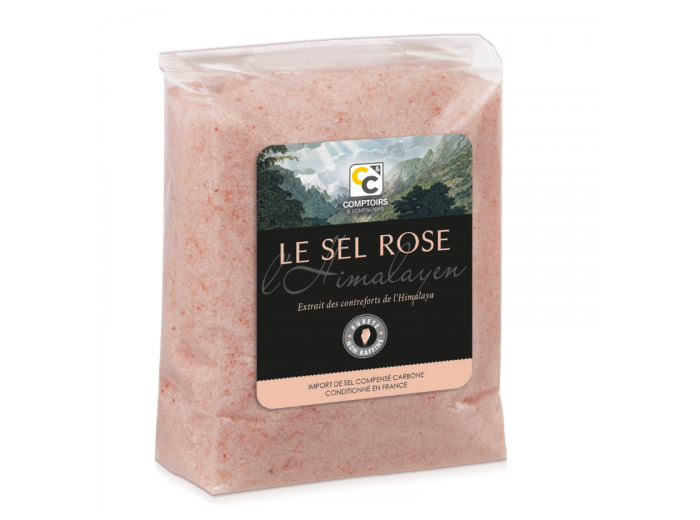 Sel Rose de l'Himalaya-500g-Comptoirs et Compagnies