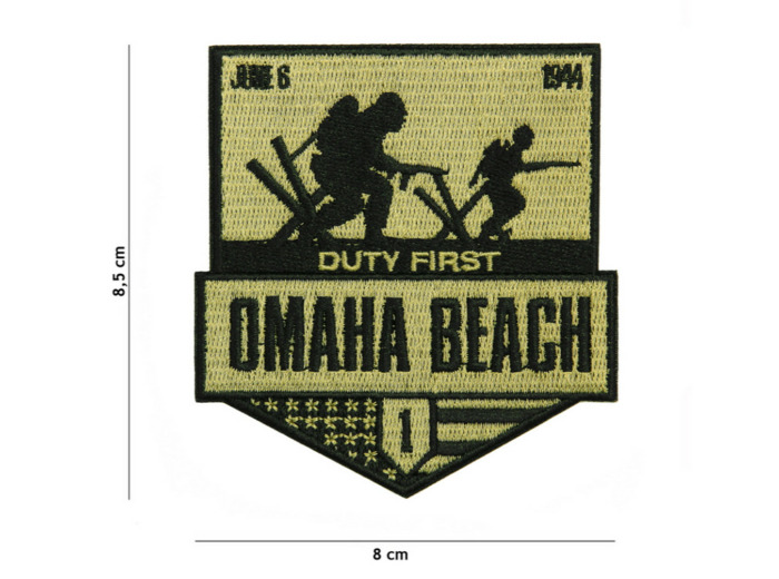 Patch en tissu Omaha beach