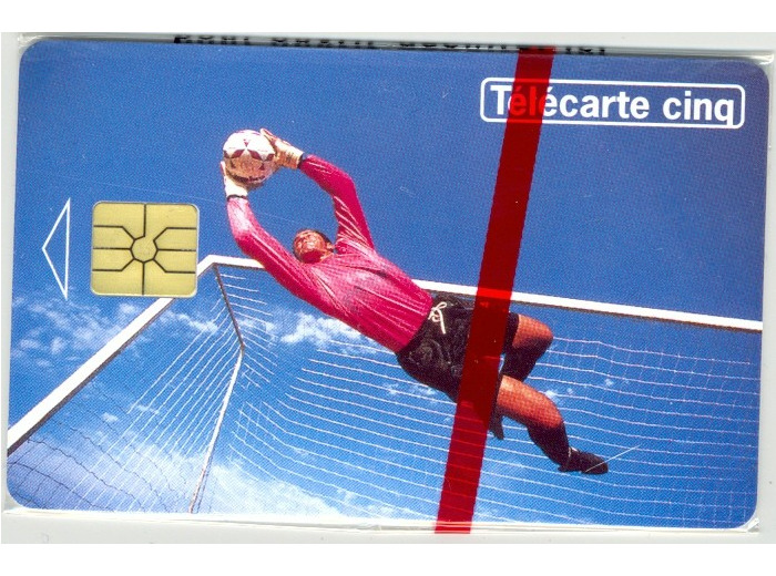 TELECARTE NSB 5 UNITES 06/94 FOOTBALL GN41