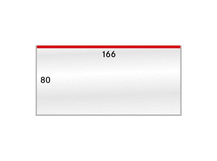 ETUIS PLASTIQUE 166 X 80 MM 895LP 341221
