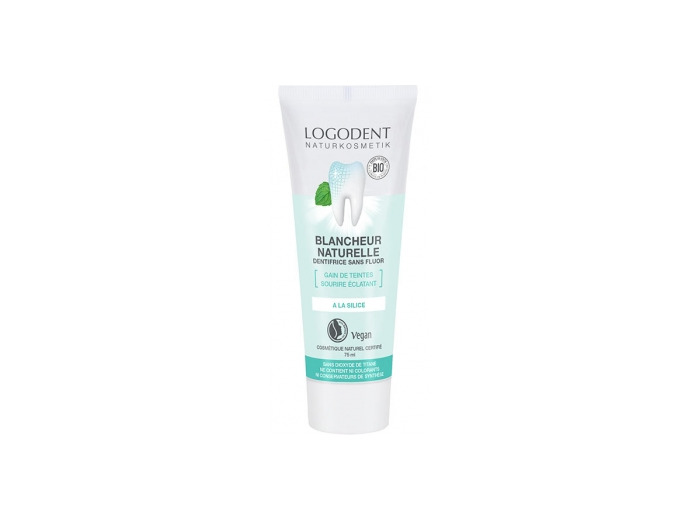 Dentifrice Blancheur naturelle Menthe et Silice 75ml
