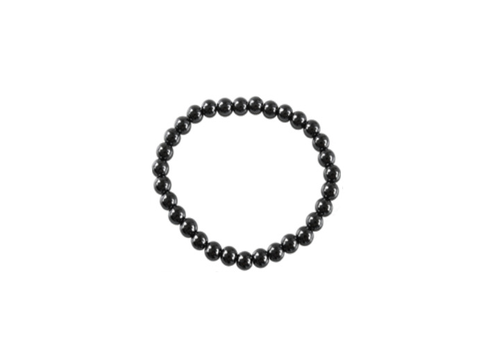 Bracelet en hématite 6 mm