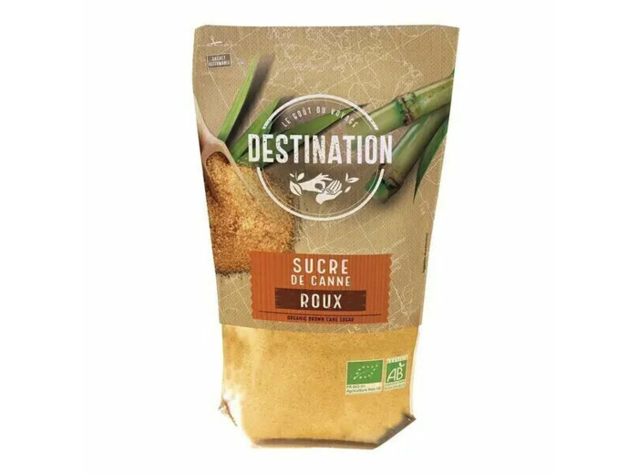 Sucre de Canne roux Bio-1kg-Destination
