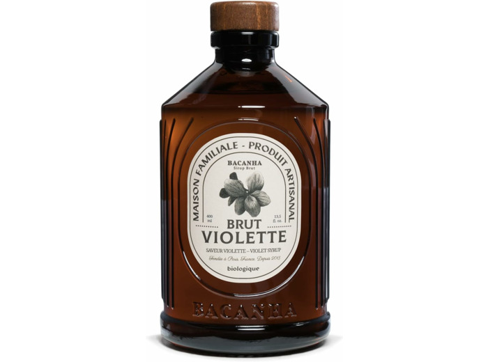 Sirop Violette Brut - Biologique 400ml