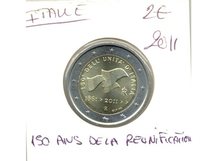 ITALIE 2011 2 EURO COMMEMORATIVE 150 ANS DE LA REUNIFICATION SUP