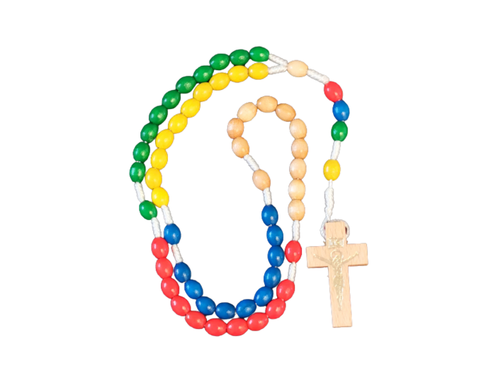 Chapelet en Bois sur Corde - MISSIONNAIRE