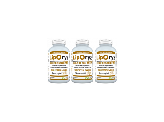 Liporyz Lot de 3 x 270 capsules