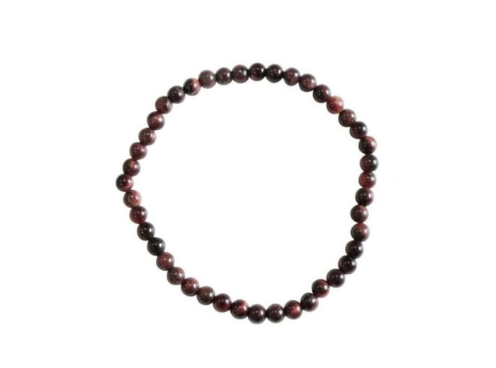 Bracelet en Œil de taureau 4 mm