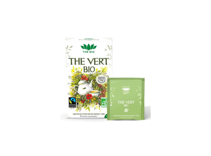 Tisane Thé vert bio 18 sachets