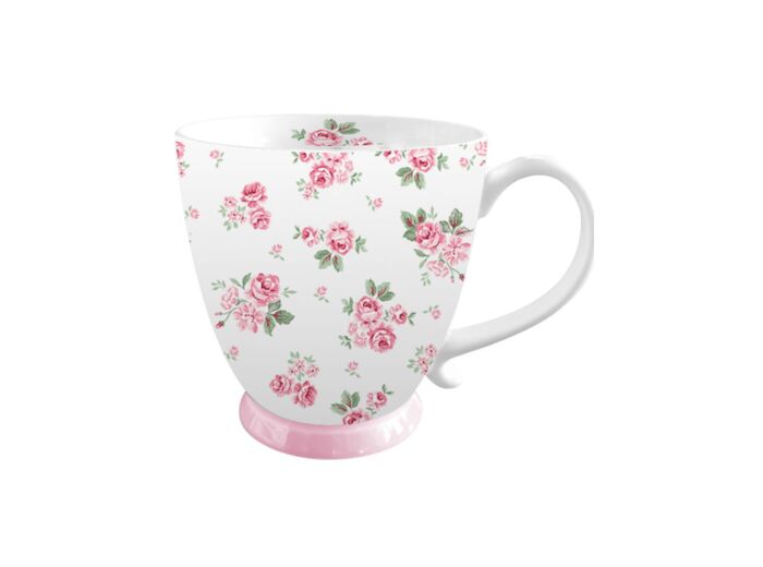 Mug porcelaine Lucy – Cadeau pour amateur de thé, tasse décorative, 430 ml – Isabelle Rose