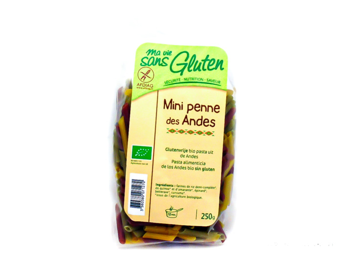 Mini Penné des Andes Sans Gluten Bio 250g