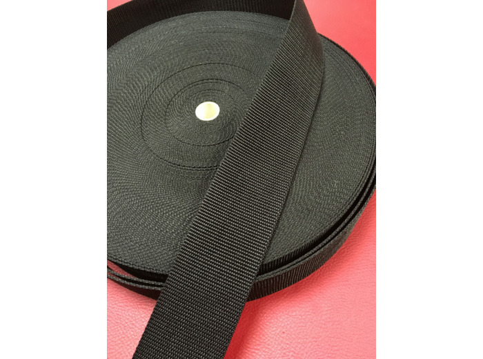 SANGLE POLYPRO NOIR 38MM 50M FSANPOLY38N