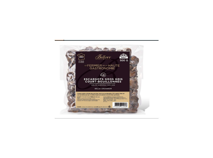 ESCARGOT SURGELE COURT BOUILLONE 500gr