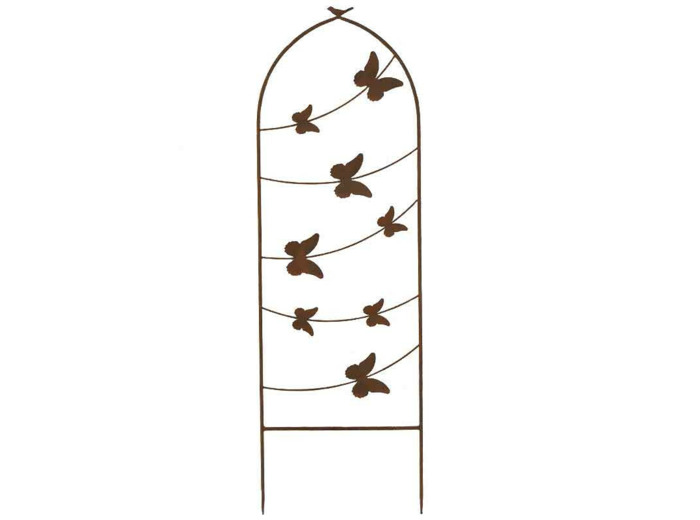 Treillage de jardin papillon 38x2x119cm