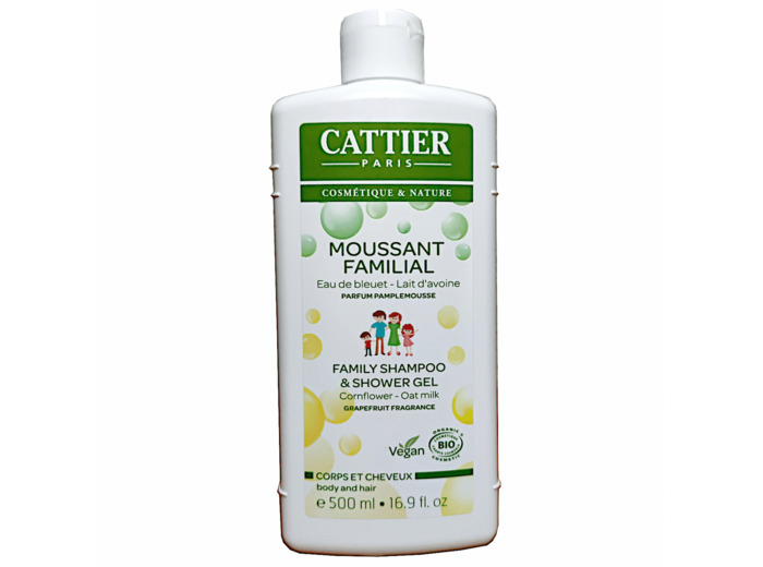 Moussant Familial Eau Bleuet Pamplemousse 500ml Bio