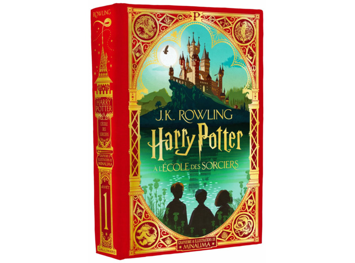 HARRY POTTER - I - HARRY POTTER A L'ECOLE DES SORCIERS - EDITION ILLUSTREE INTERACTIVE - GRAPHISME E