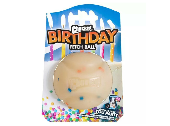 Balle Confettis Anniversaire chien