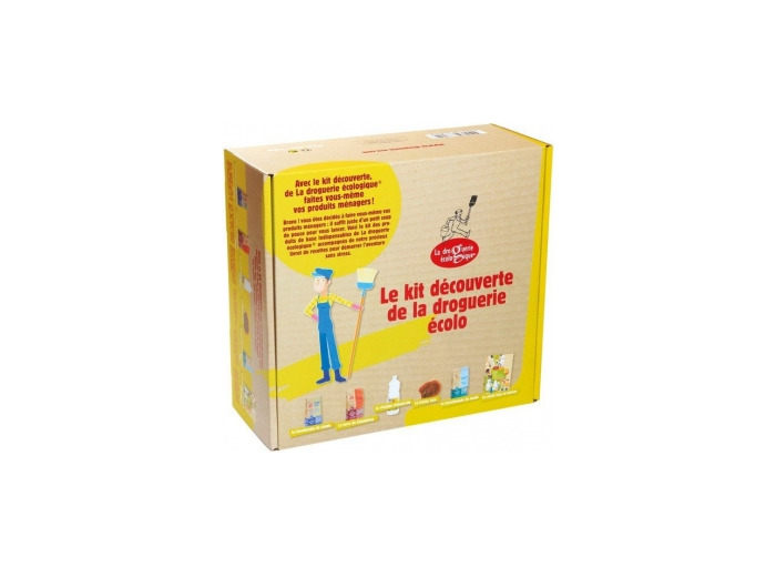 Coffret kit découverte de la droguerie écolo