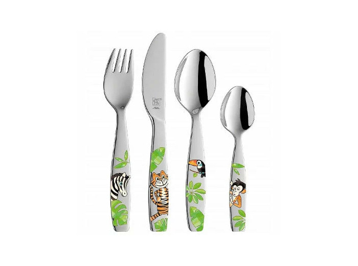 COFFRET DE COUVERTS ENFANTS JUNGLE