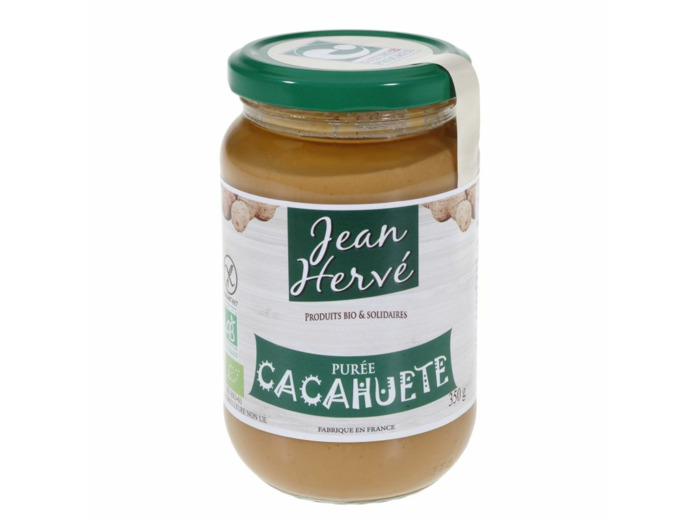 Purée de Cacahuète Bio-350g-Jean Hervé