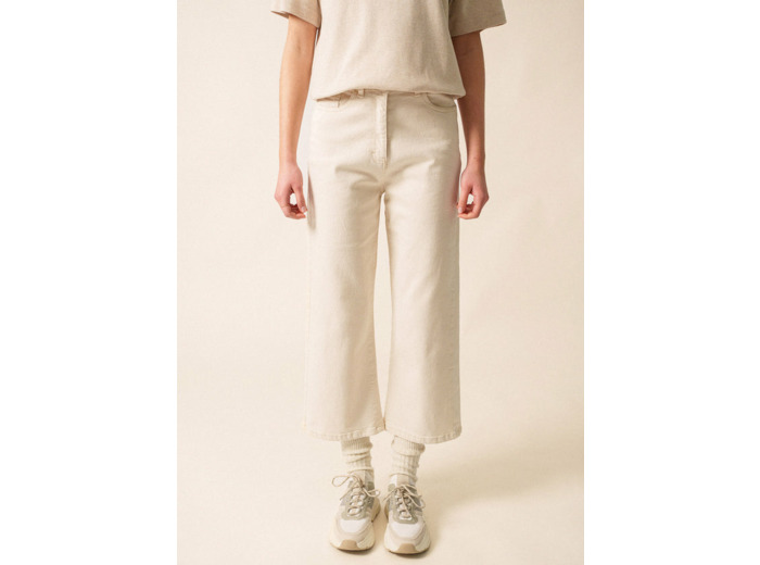 Jean droit Maurine en coton
