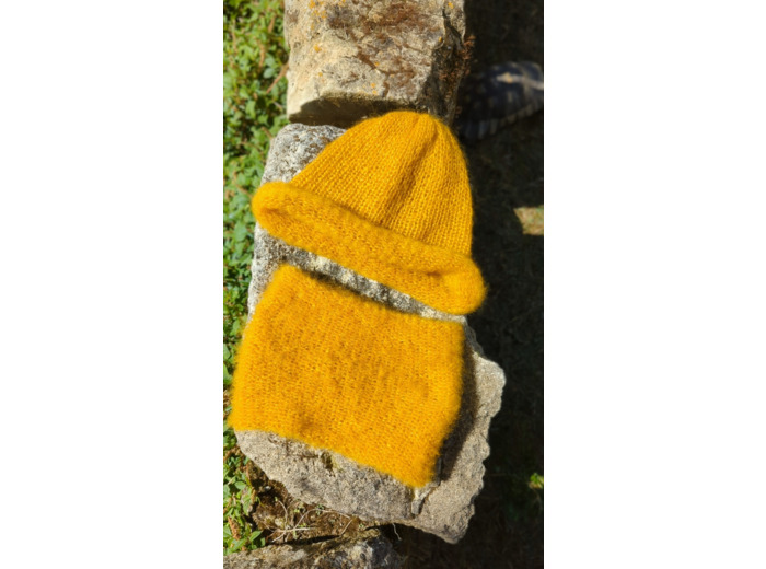 Tour de cou FLOCON - Jaune Soleil