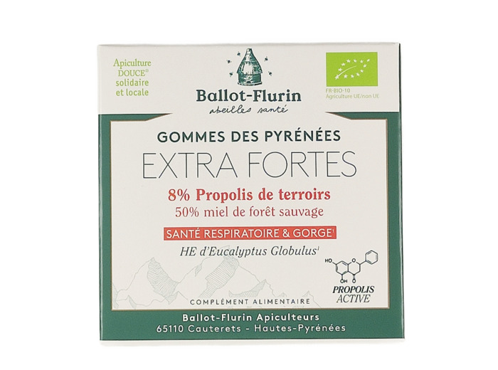 Gommes des Pyrénées Extra Fortes Bio