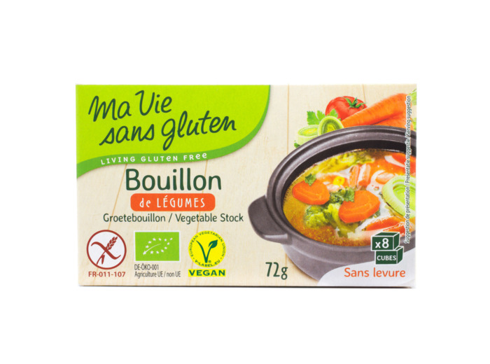 Bouillon de Légumes Sans Gluten Bio 72g