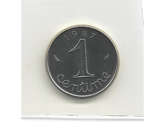 FRANCE 1 CENTIME EPI 1987 FDC