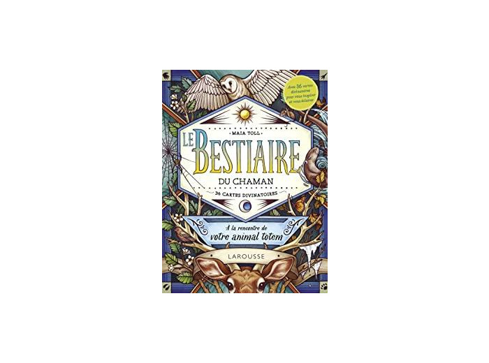 Le bestiaire du chaman. A la rencontre de votre animal totem. Avec 36 cartes divinatoires pour vous inspirer et vous éclairer