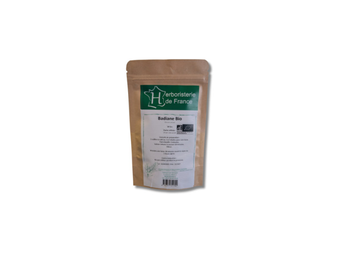 Tisane Badiane fruit concassé Bio 30g