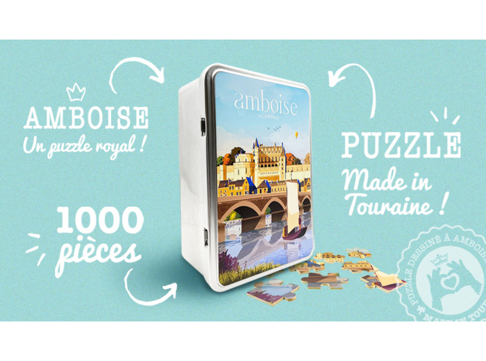 PUZZLE 1000 PIECES - AMBOISE