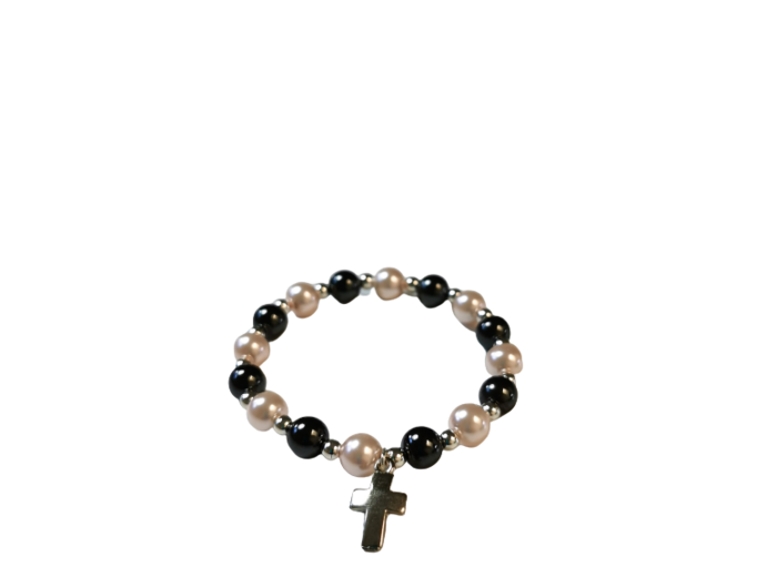 Bracelet Elastique Perle ROSE